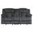 Microfiber Textured Glider Reclining Loveseat,Comfortable Seating with Smooth Reclining Function