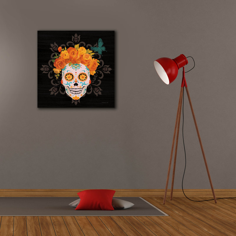 «Dia De Los Muertos 2» par Danhui Nai, art mural sur toile