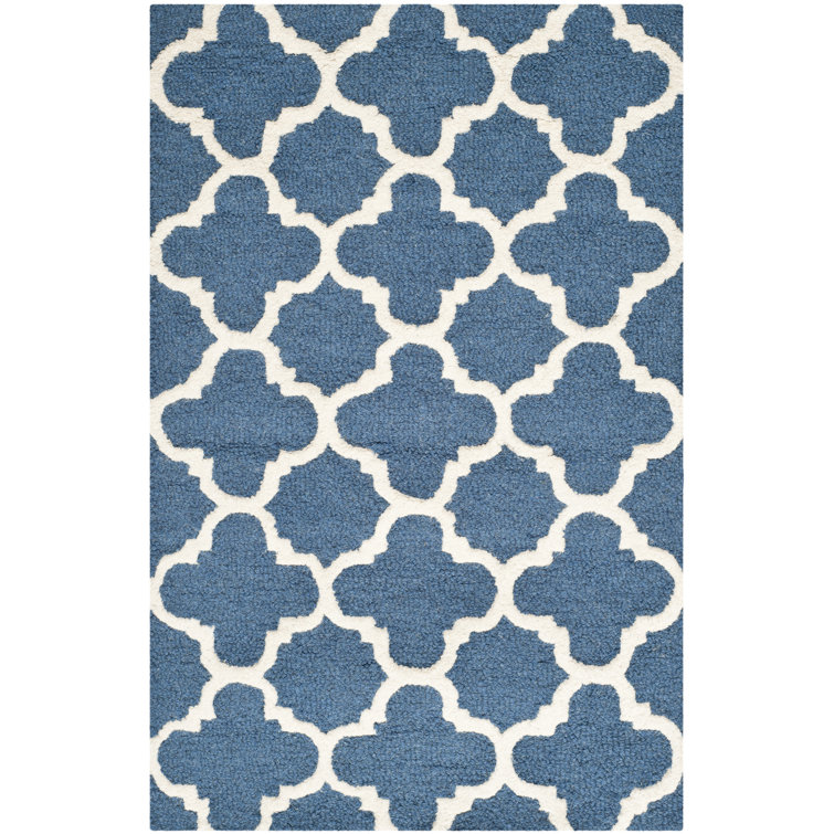 Cannen Hand Tufted Wool Geometric Rug