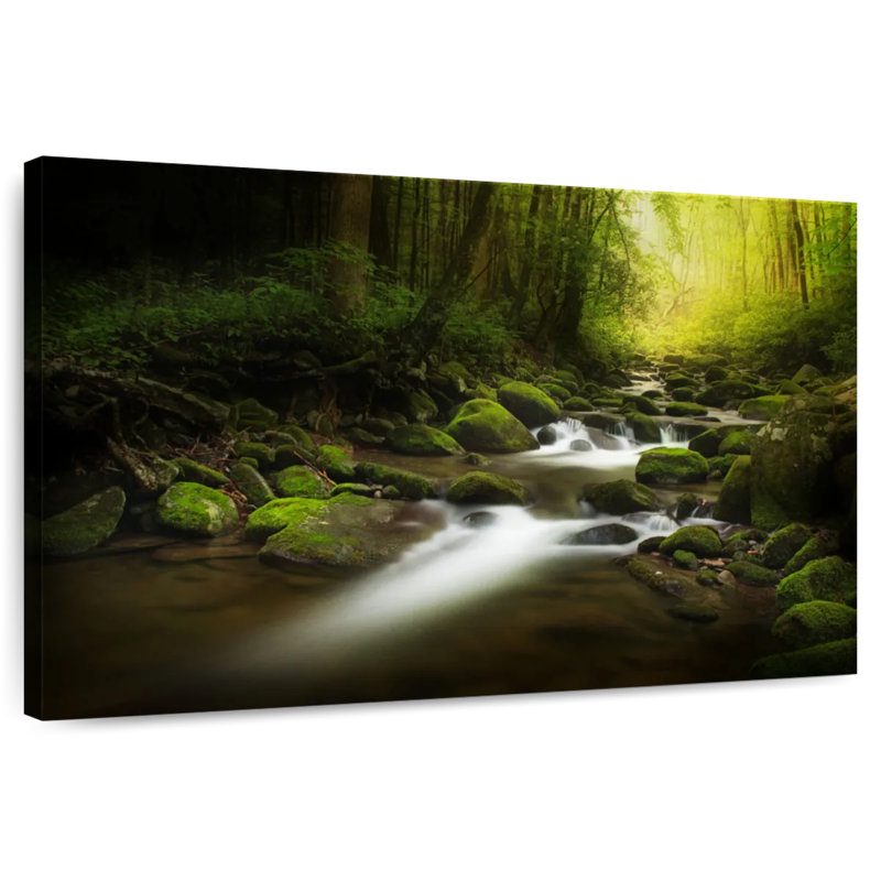 Cascade alvord mystique et moussue, H 26 po x l 39 po
