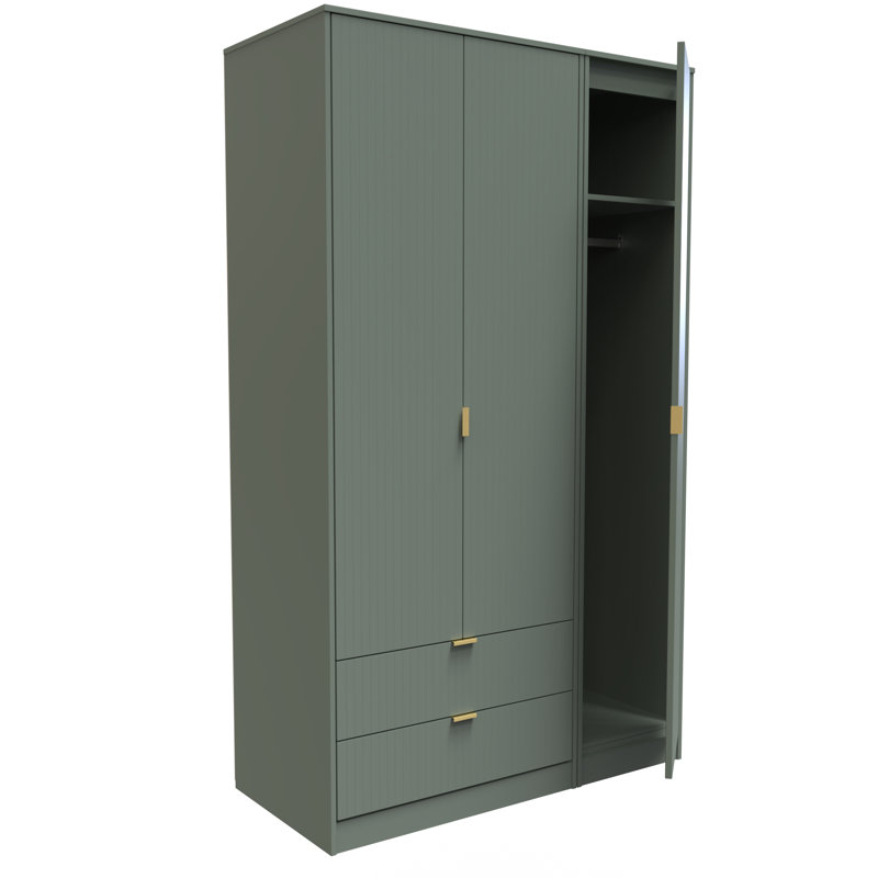 Berklie Manufactured Wood Wardrobe