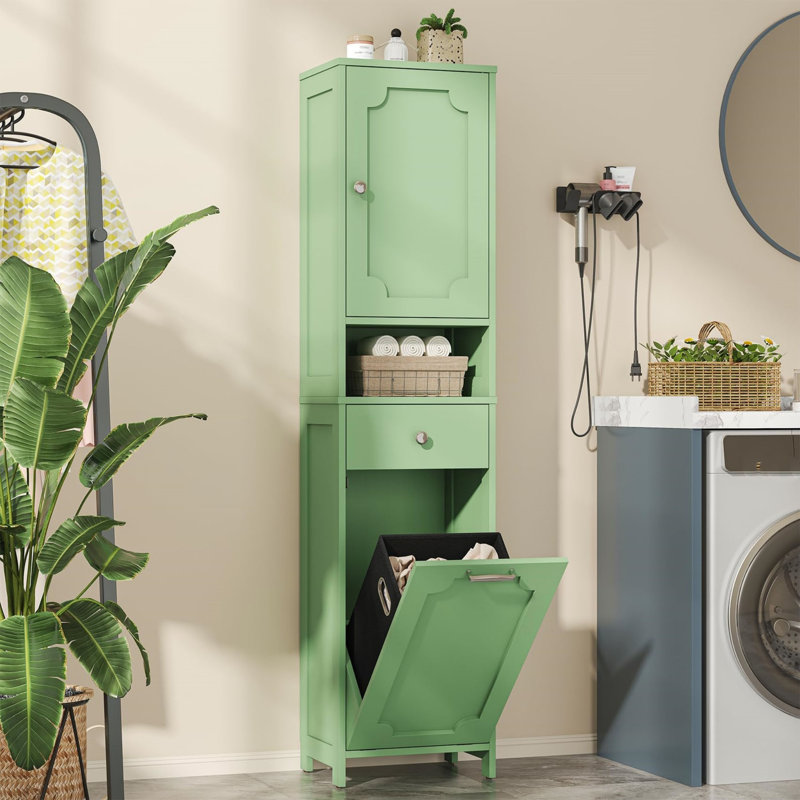MDF Freestanding Linen Cabinet