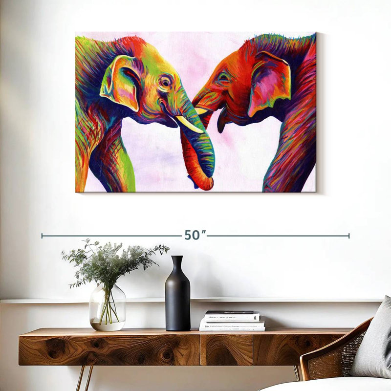 Veaux d'éléphants Brampt, H 26 po x l 39 po