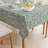 Square Tablecloth, 100% Cotton, 52X52", Abstract Sketch