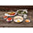  Solid White Enamelware Catering Bowl