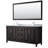 Daria 72'' Double Bathroom Vanity with Carrara Marble Top with Mirror-97878038-97878035