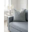 Cloud Grey Cozy Boucle Cotton Pillow 20x20 Cover Only