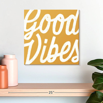 Tergel Good Vibes - jaune