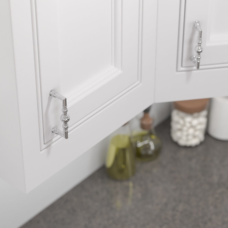Inspiration 3 25/32" Centre to Centre Bar Pull, Chrome