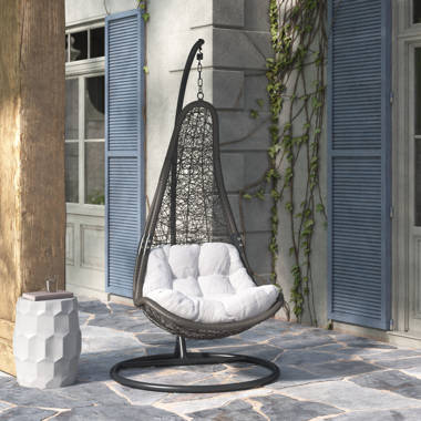 Amina Double Swing Chair with Stand Kelly Clarkson Home