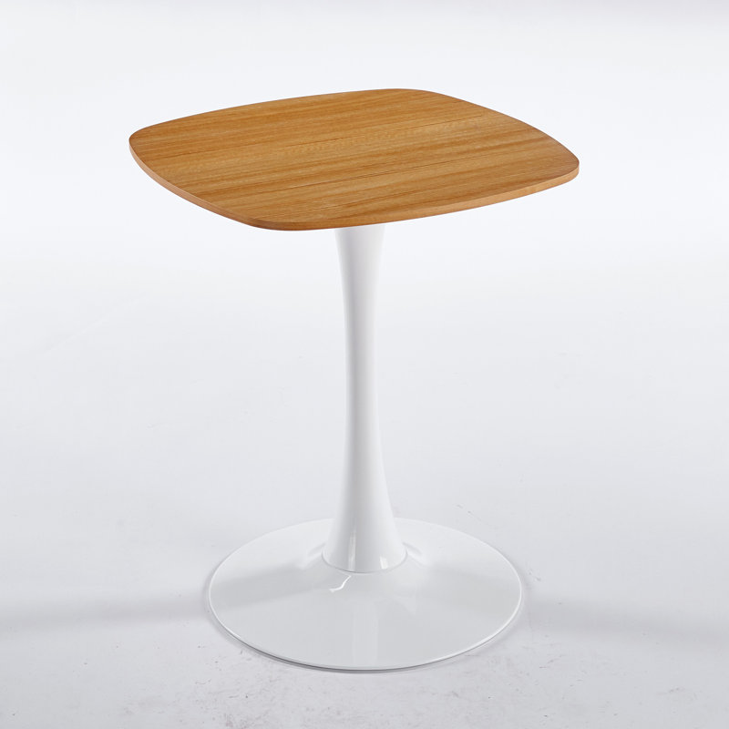 DINING TABLE, White/Oak