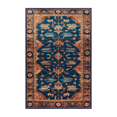 Machine Washable Persian Gray Area Rug