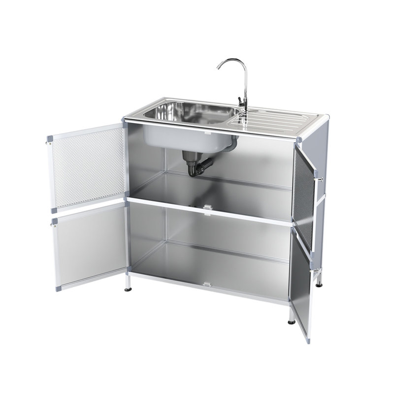 Évier utilitaire avec armoire