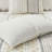 Cotton Printed Comforter Set With Chenille Ivory/Queen-121771424-121771426