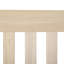 Balancelle de terrasse extérieure à 2 places suspendue Outsunny avec structure à lattes et chaînes, capacité de poids de 440 lb, naturel-667729497