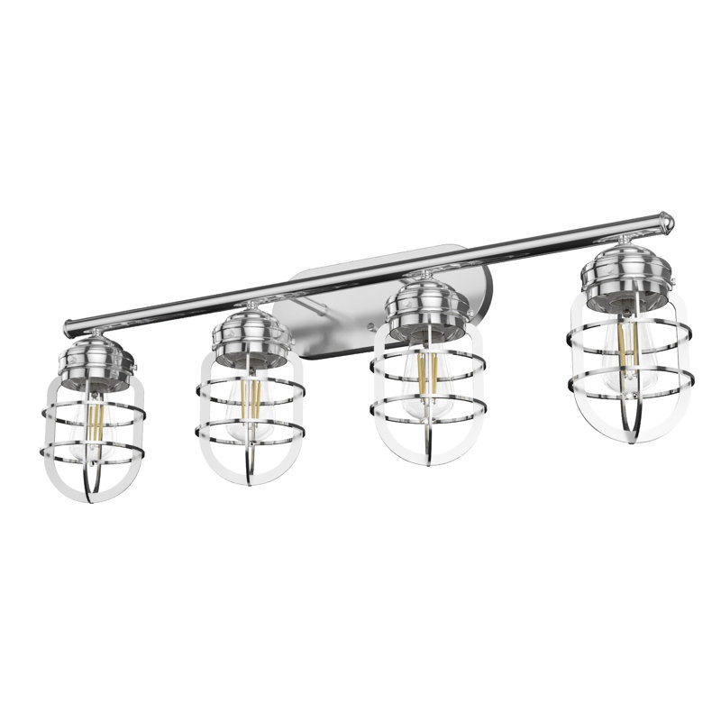 Starklake 4 - Light Dimmable Vanity Light, Chrome