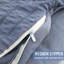 Somara Polyester Solid Colour Duvet Cover with Pillowcases-1797471292