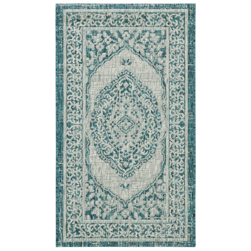 Tapis d'intérieur / extérieur performance Amedee, Rectangle 2 pi 7 po x 5 pi