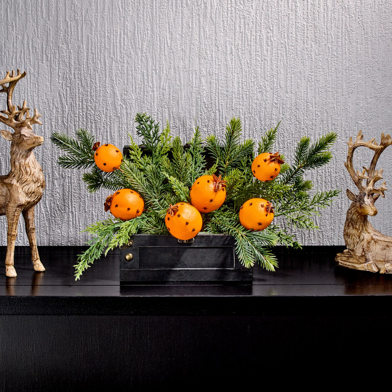 18 "Evergreen avec un choix de clou de girofle orange