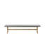 Valladares Solid Wood Acacia Outdoor Bench