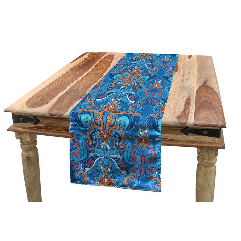 Chemin de table floral, 90 po x 16 po