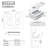 Touch Control, Built-in 24" Induction Cooktop with 4 Elements, in Black