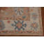 One-of-a-Kind 8'1" X 11'7" New Age Wool Area Rug Coral/Ivory/Blue
