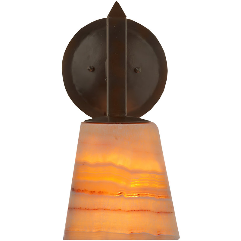 Mission Bath Sconce, Rust