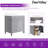 30'' Fully Assembled Single Bathroom Vanity with Backsplash, 2 Colors Available White / Light Gray-110441566