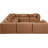 Ivion Upholstered U-Shaped Sectional Reversible-94884366