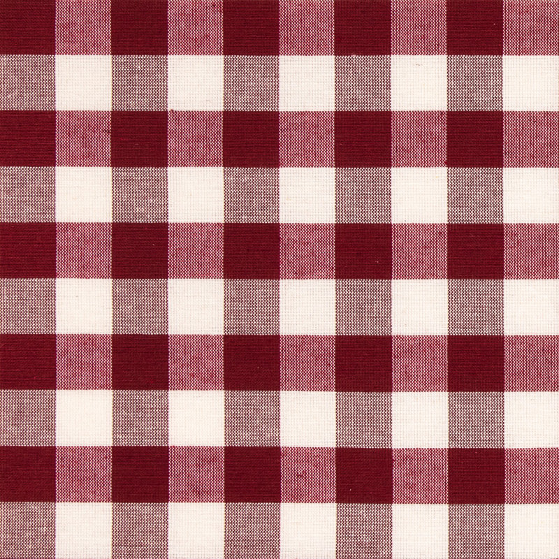 Anthelme Semi Sheer French Door Curtain Single Panel, Burgundy, 25" W x 72" L