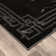 Monaco Series Abrstract Black/Gray/Ivory/Beige Area Rug