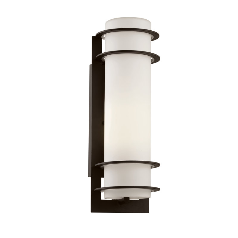 Sandridge Wall Light, 11" H x 5.5" W x 5.5" D, Black