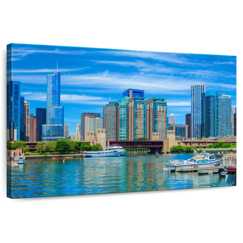 Ravi Michigan, 26" H x 39" W