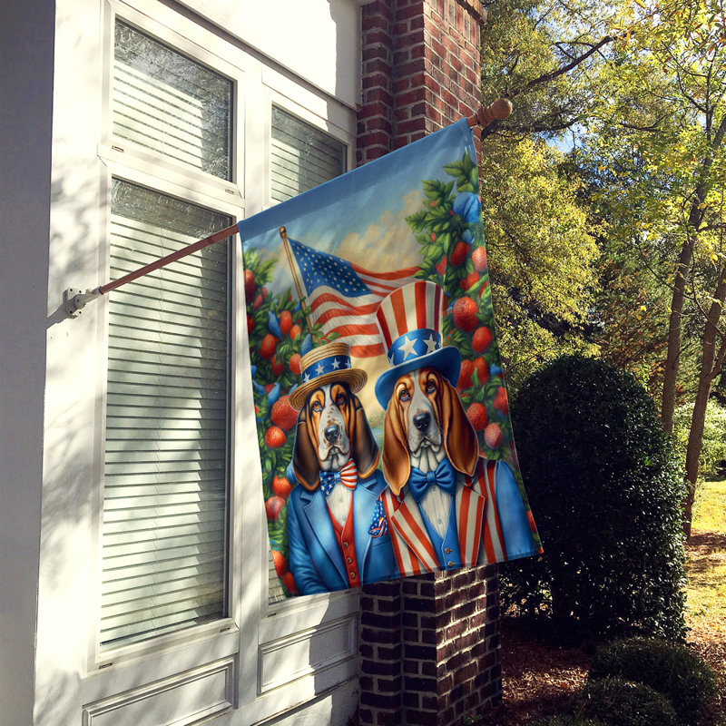 Drapeau «All American House», Basset hound