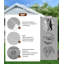 Carport Replacement Canopy Cover - Waterproof, UV-Resistant, and Wind-Resistant-1897975918