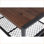 Table basse industrielle en bois naturel récupéré pour le salon, beauté intemporelle qui vieillit gracieusement