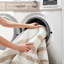Édredon double / grand - teint: rayures horizontales épurées, confort toutes saisons et finition en microfibre ultra douce: lavable à la machine de luxe, sommeil confortable-130666412-130666413