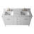 Laval 60" Double Sink Freestanding Bathroom Vanity with Engineered Marble Top-105275160-105275159