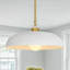 Luminaire suspendu pour îlot de cuisine 1 lumière à intensité variable l 15,7 po Lysander Certifié ETL-714792898