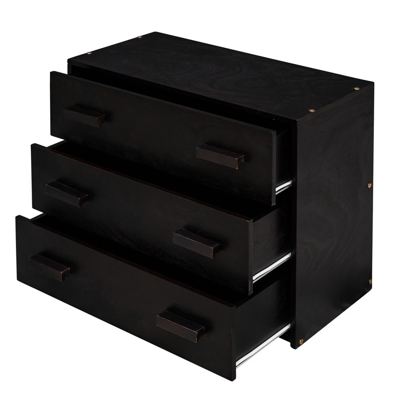 Lit mezzanine Safe Safe avec armoire de rangement fonctionnelle et tablette - coloré - et polyvalent, Espresso