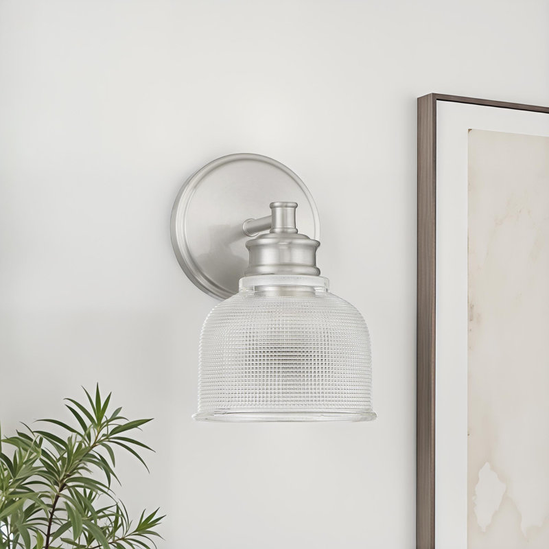 Applique murale articulée 1 lumière Kimberlee , Nickel brossé