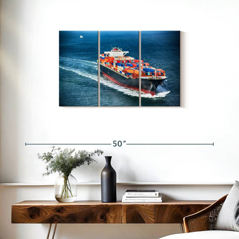 Mehar Ocean Ship, 20" H x 33" W