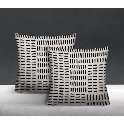 Outdoor Reversible Throw Pillow