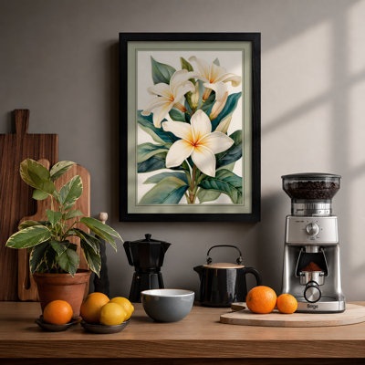 Lily Study Botanical - Print