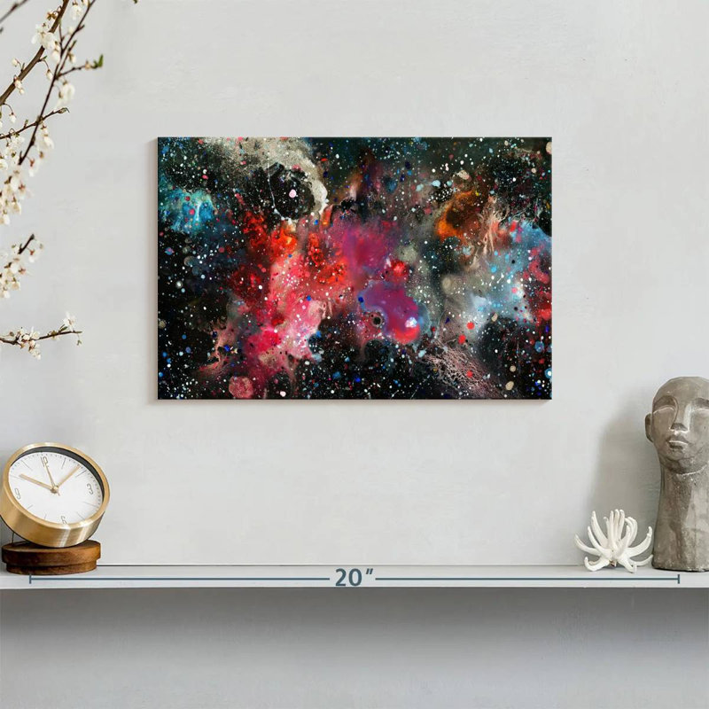 Avery Colorful Galaxy, 8" H x 12" W