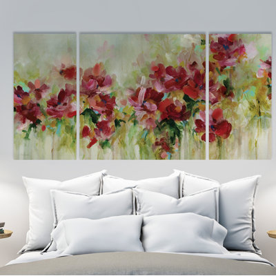 Une « ludique jardin » de qualité supérieure, reproduction d’image multi-pièces sur toile