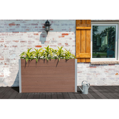 Boîte à fleurs en plastique Urbana