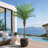 Artificial Palm Tree In A Pot-646548271