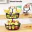 Rangement de légumes à 2 niveaux